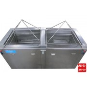 雷士五金件雙槽式超聲波清洗機